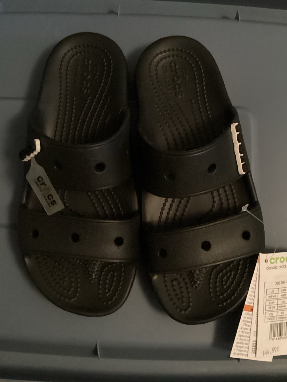 Classic Crocs Sandals Black Women’s 8